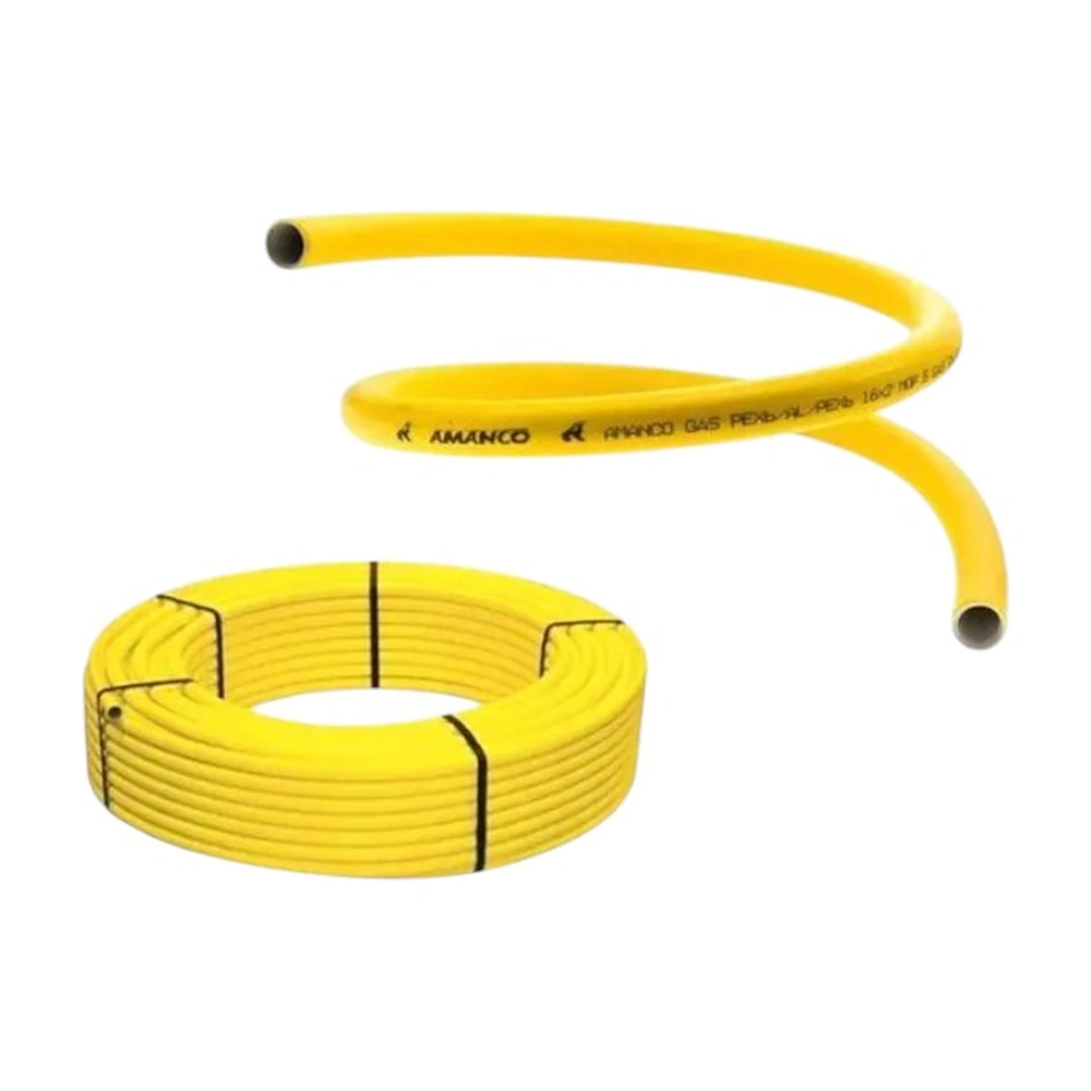 Tubo Multicamada Gás 16Mm - Amanco Amarelo