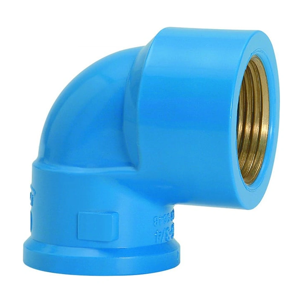Joelho Azul Soldável 90° Bl 25Mmx3/4"