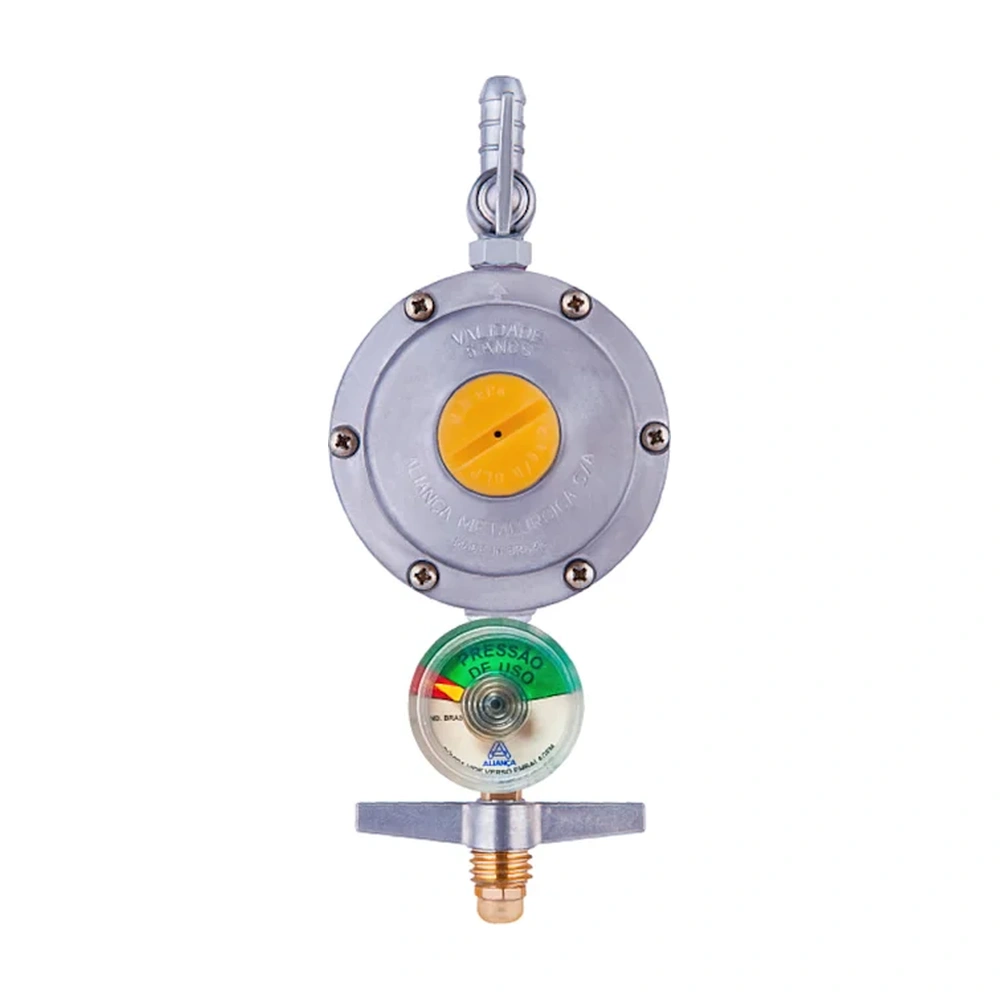 Regulador Gás 2Kg/H Manometro 506/01 Aliança