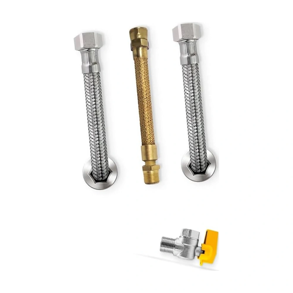 Kit Instalação Aquecedor M3/4" X F3/4" 40Cm - Komeco