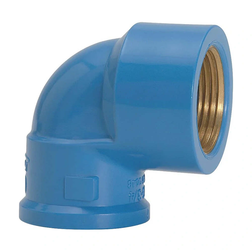 Joelho Azul Soldável 90° Bl 25Mmx1/2" - Plastubos