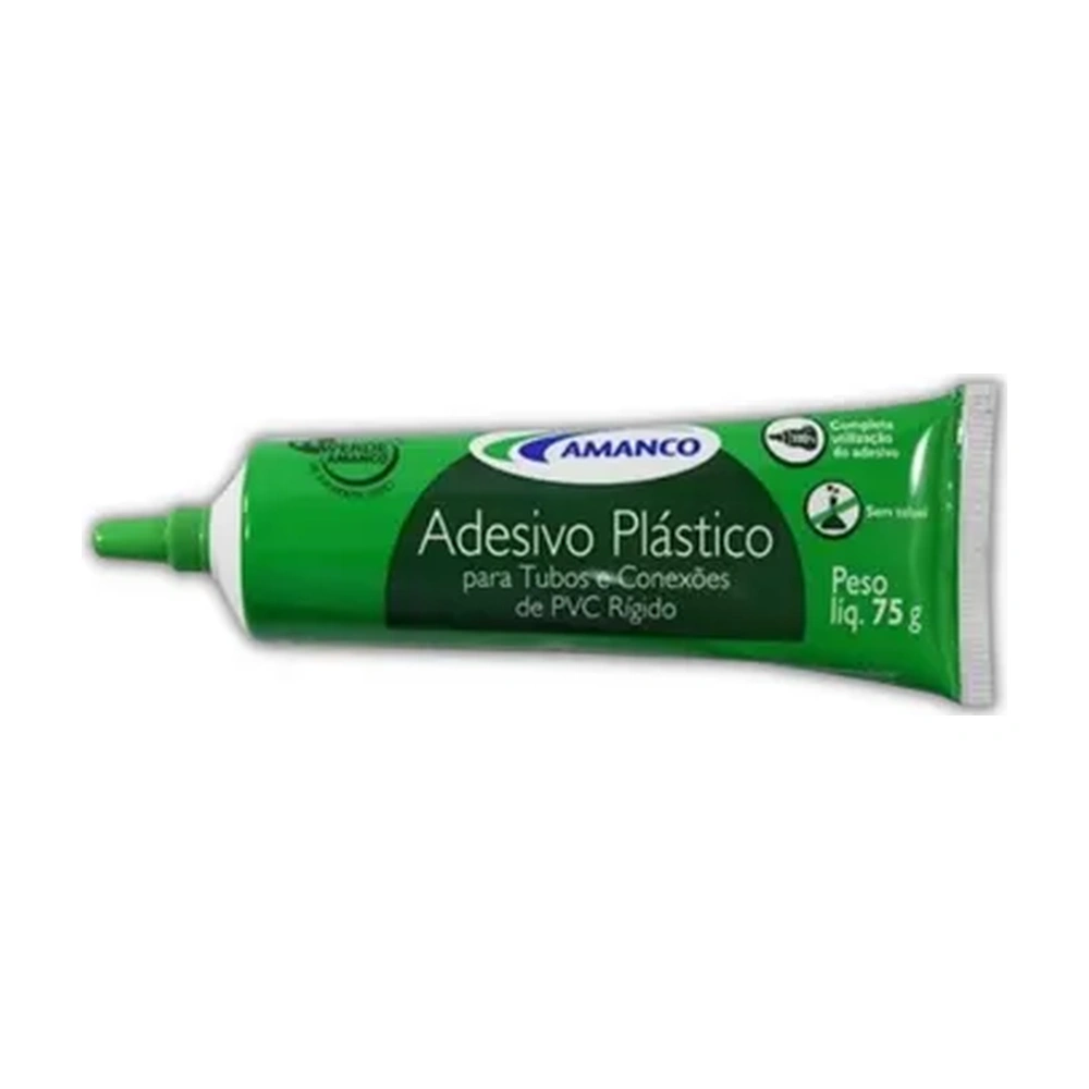 Adesivo Pvc Bisnaga 75G - Amanco